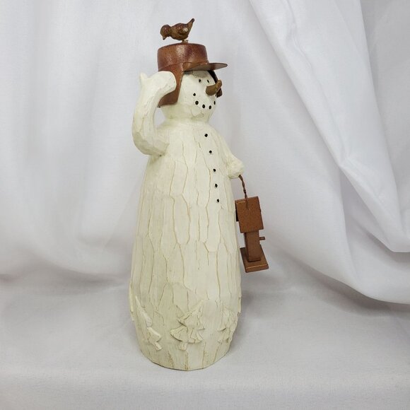 Flurryville Collection Frosty Frank of the Forest Snowman figurine Winter 8.5" - Picture 6 of 8